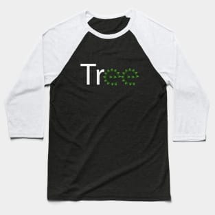 creative design of the word tree Baseball T-Shirt